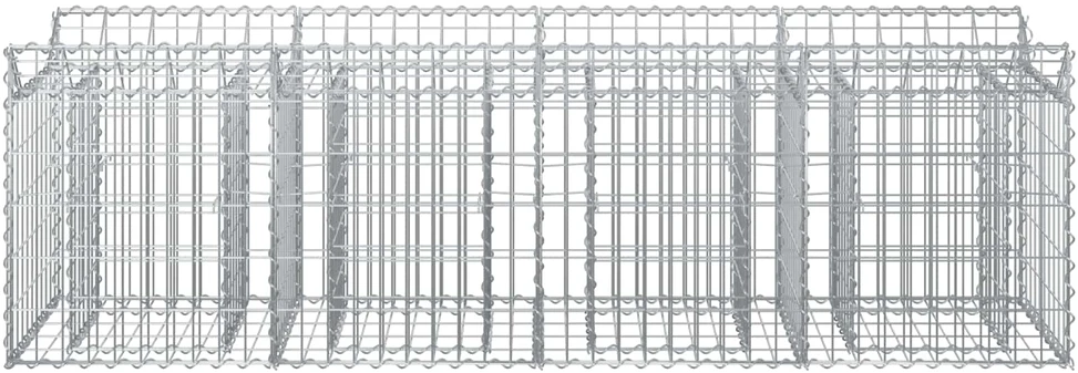 Gabioninė pakelta lova 200 x 50 x 60 cm Galvanizuotas plienas