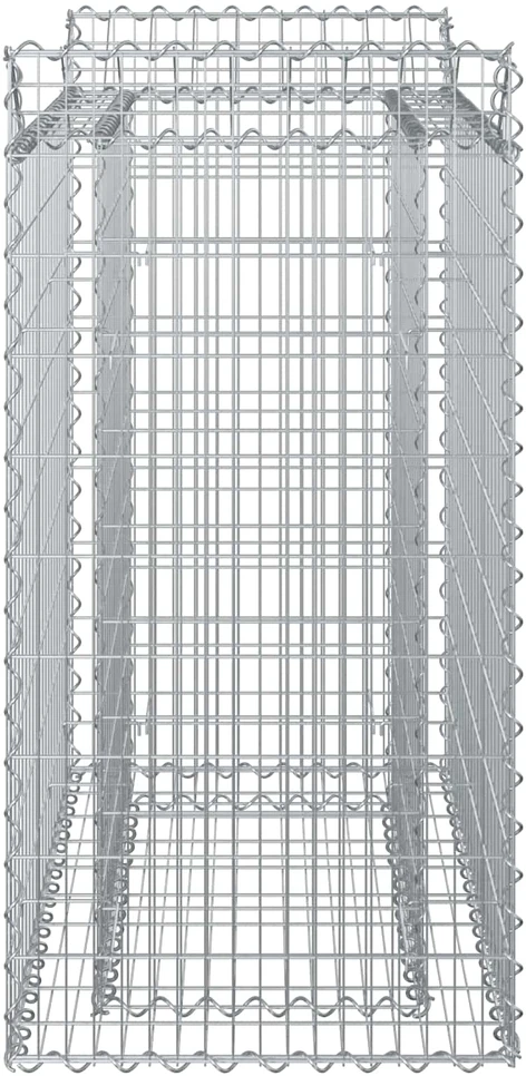 Gabioninė pakelta lova 50 x 100 x 100 cm Galvanizuotas plienas