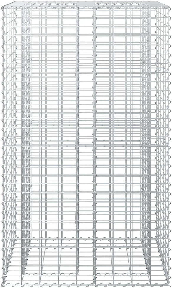 Gabioninė pakelta lova 90 x 50 x 150 cm Galvanizuotas plienas