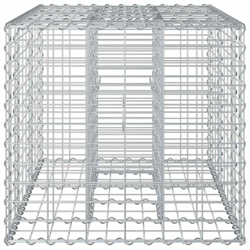 Gabioninė pakelta lova 100 x 60 x 55 cm Galvanizuotas plienas