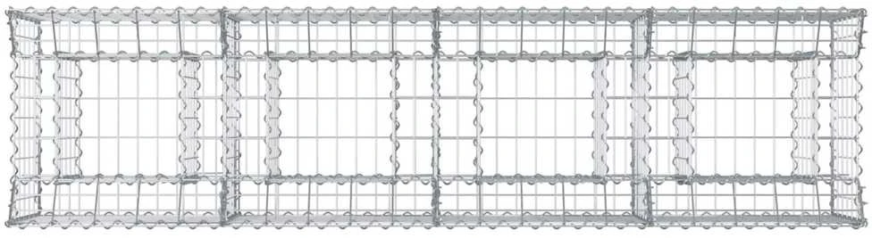 Gabioninė pakelta lova 200 x 50 x 60 cm Galvanizuotas plienas