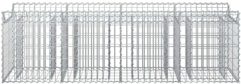 Gabioninė pakelta lova 200 x 50 x 60 cm Galvanizuotas plienas