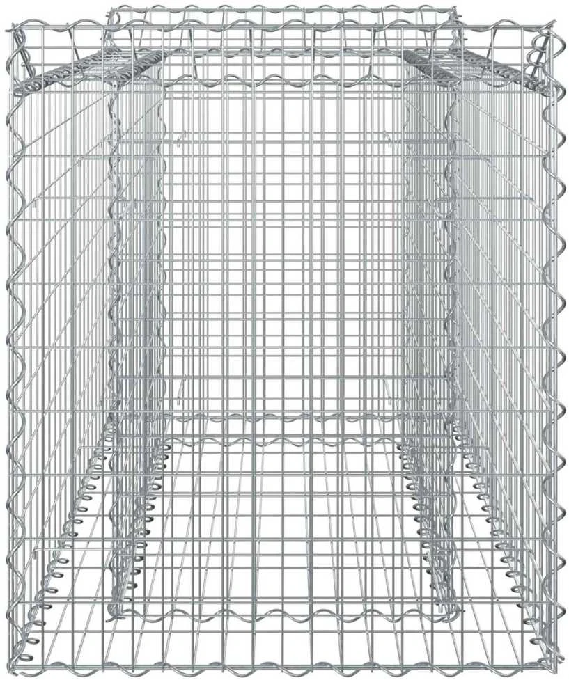 Gabioninė pakelta lova 50 x 100 x 60 cm Galvanizuotas plienas
