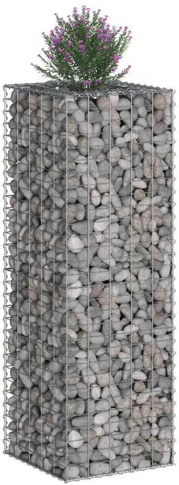 Gabioninė pakelta lova 50 x 50 x 150 cm Galvanizuotas plienas