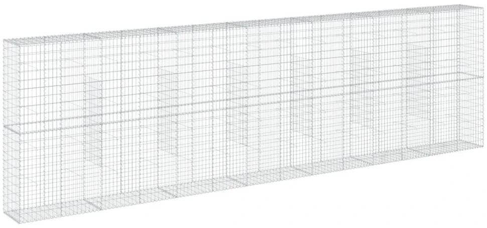 Gabiono krepšys su dangčiu, 700x50x200cm, galvanizuota geležis