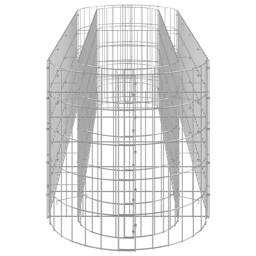 Gabiono lovelis, 190x50x50cm, galvanizuota geležis, aukštas