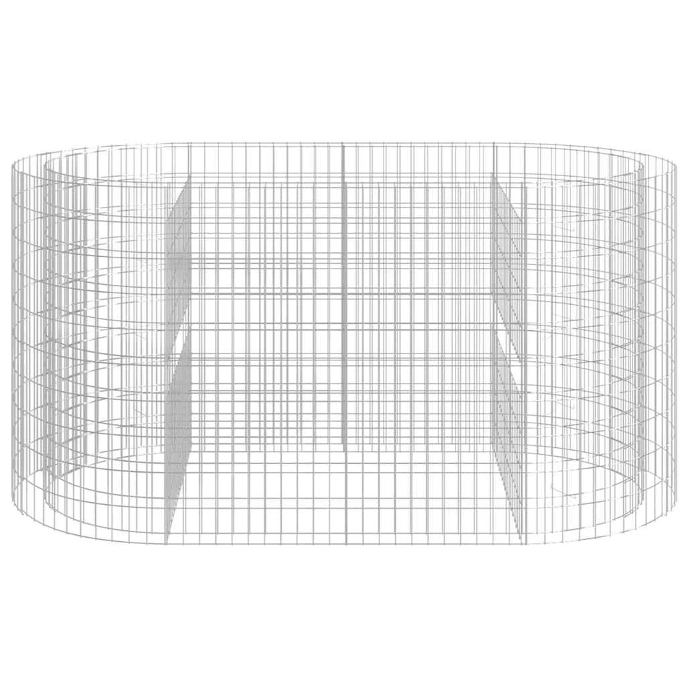 Gabiono lovelis, 200x100x100cm, galvanizuota geležis, aukštas