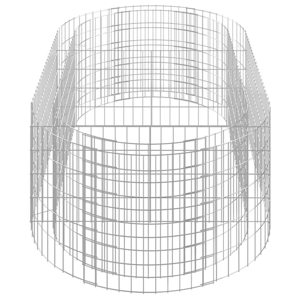 Gabiono lovelis, 200x100x50cm, galvanizuota geležis, aukštas