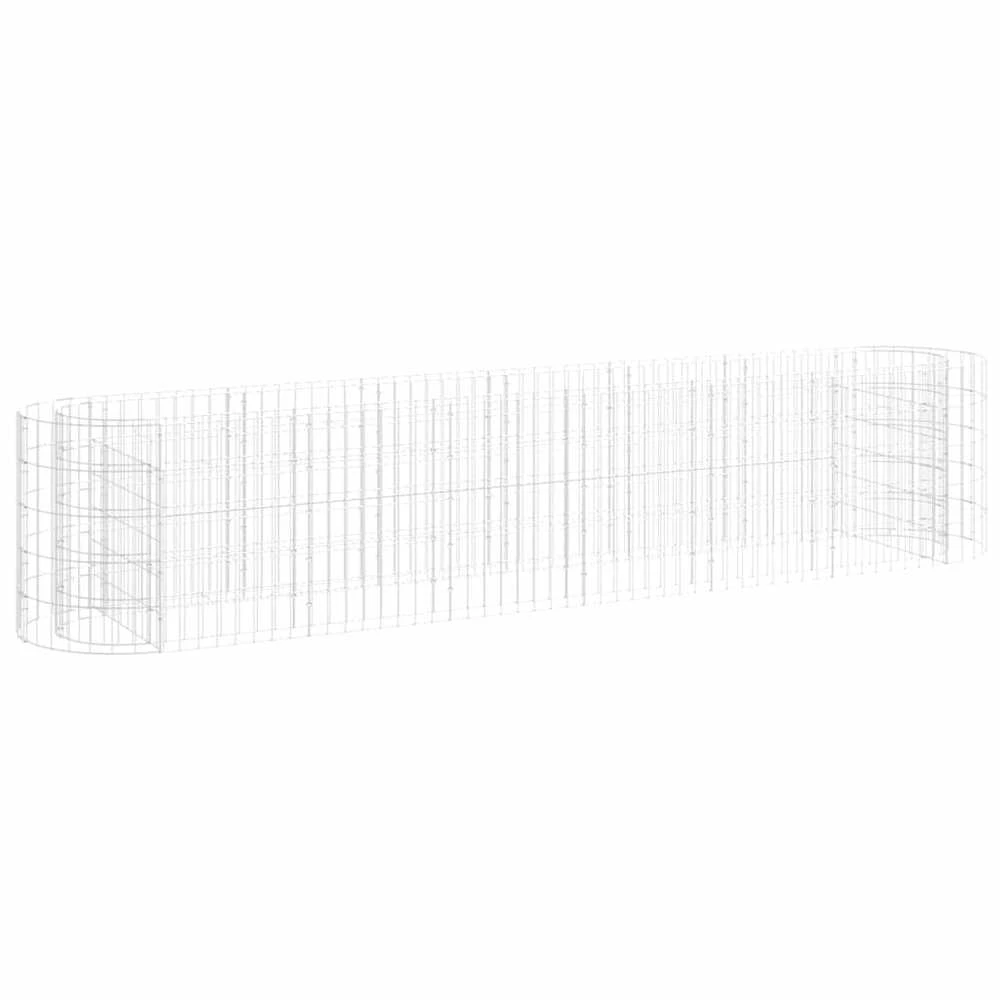 Gabiono lovelis, 260x50x50cm, galvanizuota geležis, aukštas