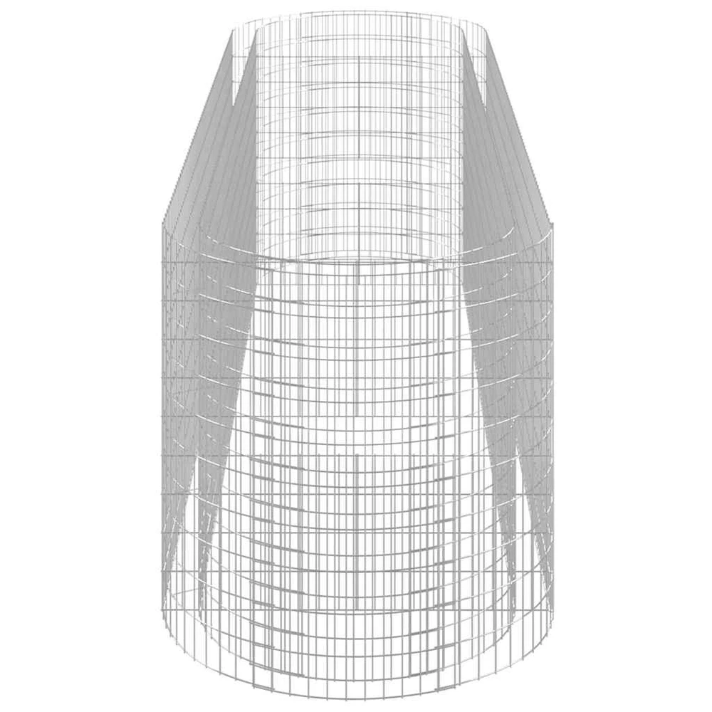 Gabiono lovelis, 400x100x100cm, galvanizuota geležis, aukštas