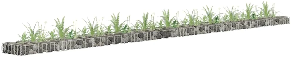 Gabiono lovelis, 450x30x10cm, galvanizuotas plienas, aukštas