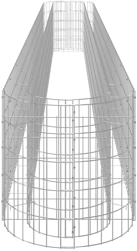 Gabiono lovelis, 470x50x50cm, galvanizuota geležis, aukštas