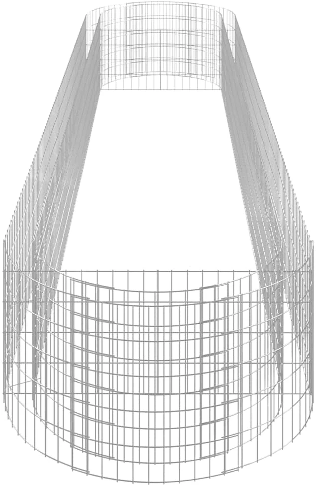 Gabiono lovelis, 500x100x50cm, galvanizuota geležis, aukštas