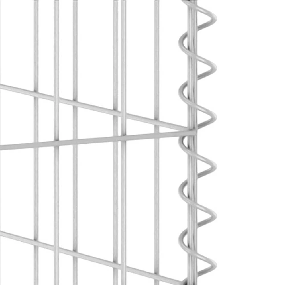 Gabiono siena konteineriams, 180x100x110cm, plienas