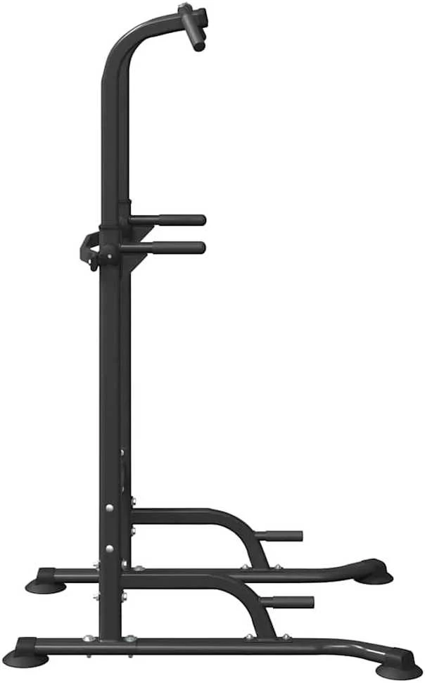 Galia bokštas su dip stotimi Juoda 102 x 95 x 210 cm