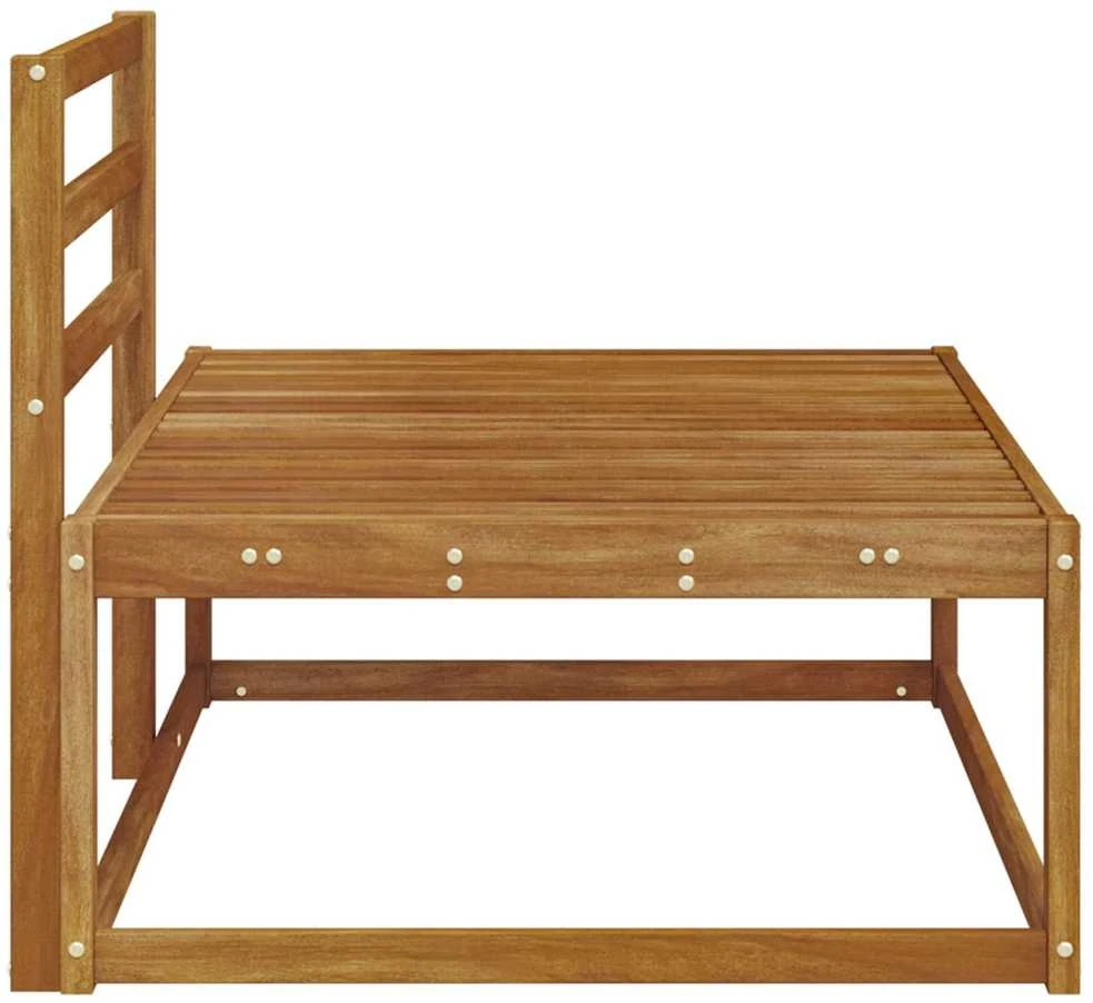 Lauko galinė sofa Natūrali 115 x 83 x 73 cm