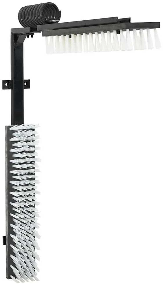 Karvių šepetys Reguliuojamas Juoda ir Balta 84 x 10 x 91 cm PVC