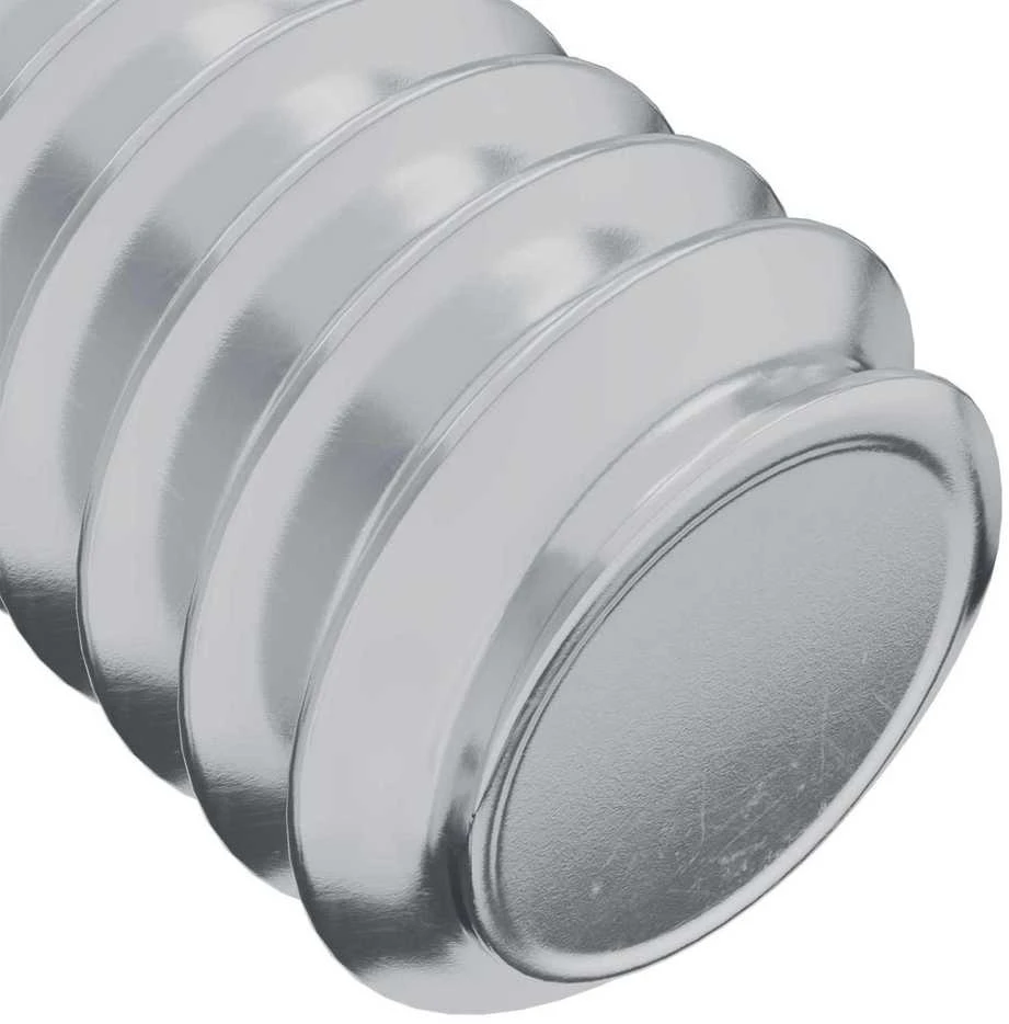 Galvos užrakto varžtas 12 vnt. Sidabro M6 x 15 mm Plienas