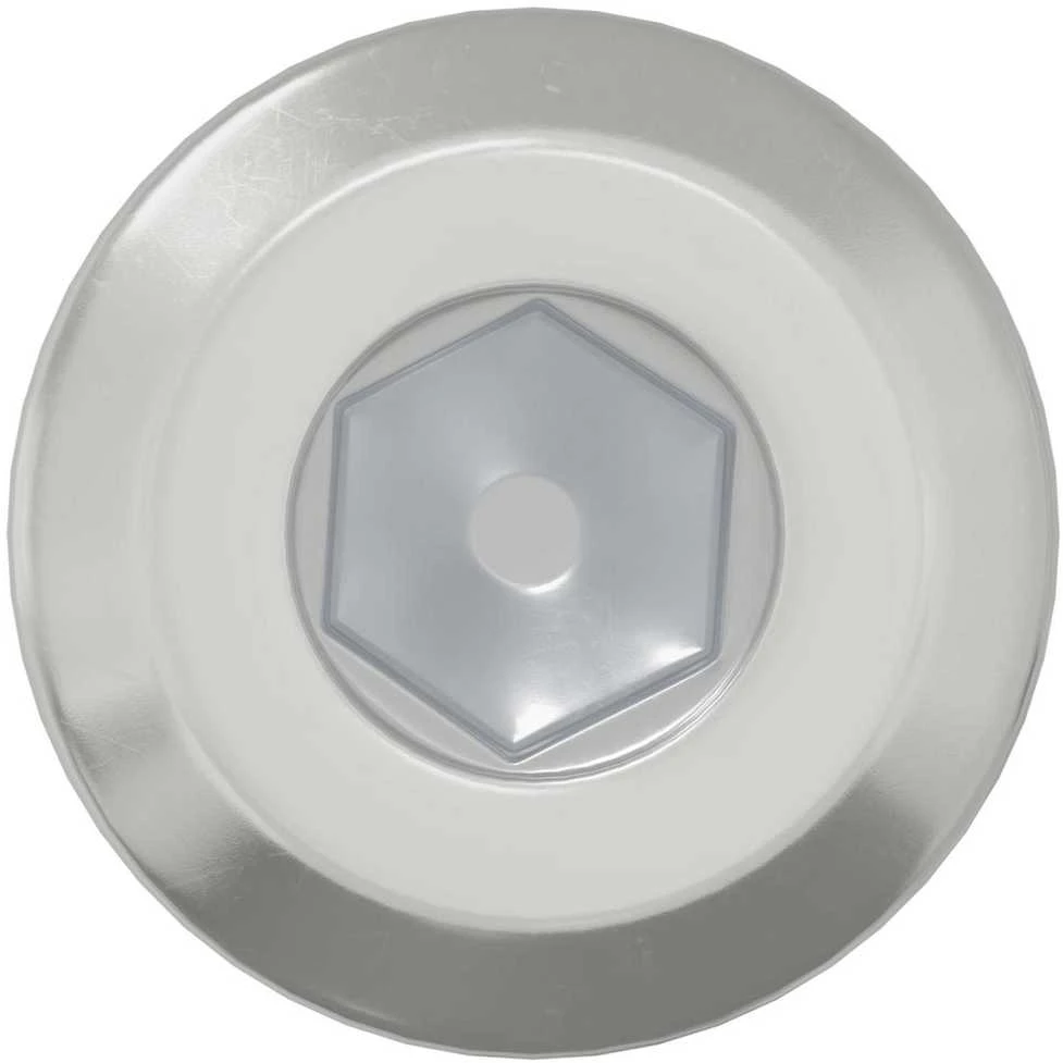 Galvos užrakto varžtas 12 vnt. Sidabro M6 x 15 mm Plienas