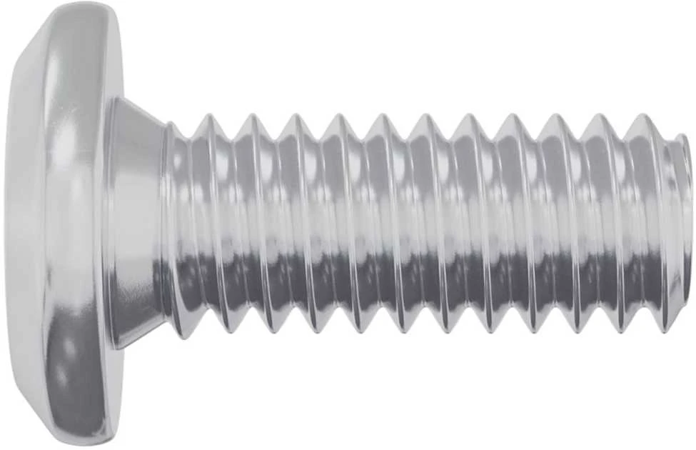 Galvos užrakto varžtas 12 vnt. Sidabro M6 x 15 mm Plienas