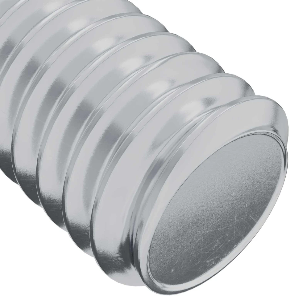 Galvos užrakto varžtas 12 vnt. Sidabro M6 x 30 mm Plienas