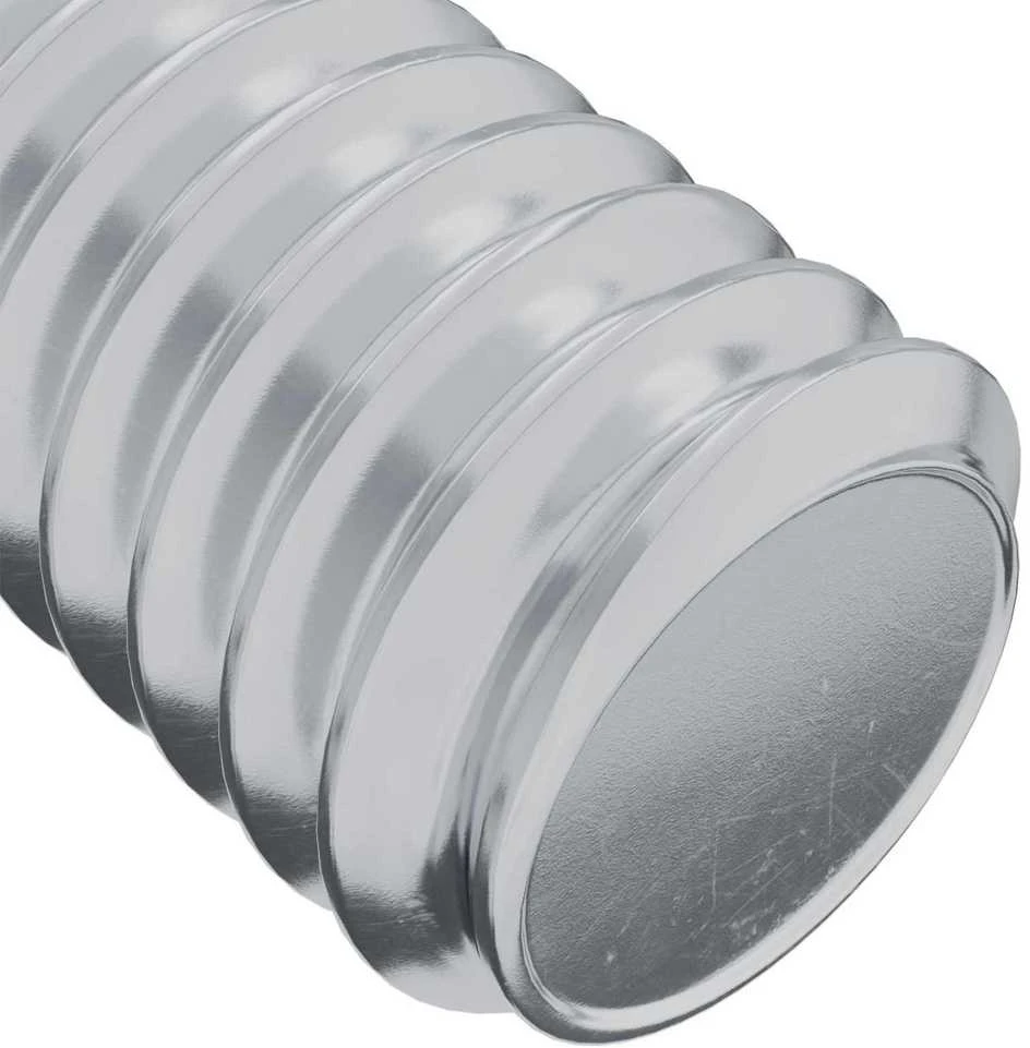 Galvos užrakto varžtas 2 vnt. Sidabro M6 x 30 mm Plienas