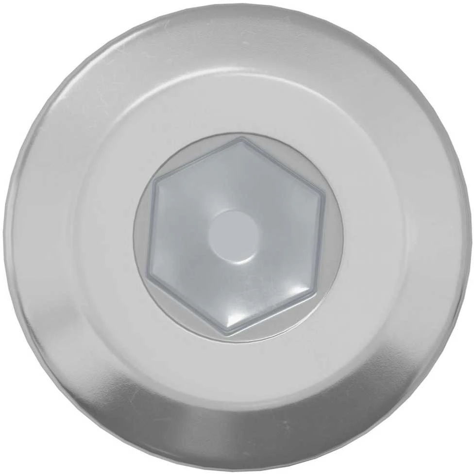 Galvos užrakto varžtas 2 vnt. Sidabro M6 x 30 mm Plienas