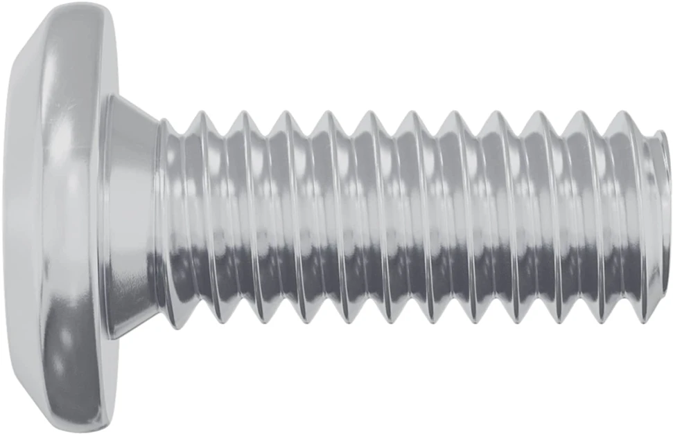 Galvos užrakto varžtas 2 vnt. Sidabro M6 x 15 mm Plienas