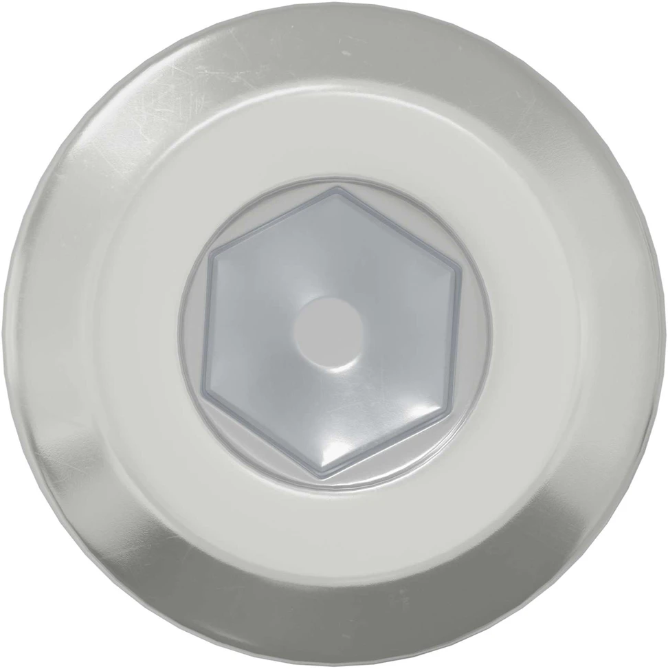 Galvos užrakto varžtas 2 vnt. Sidabro M6 x 15 mm Plienas