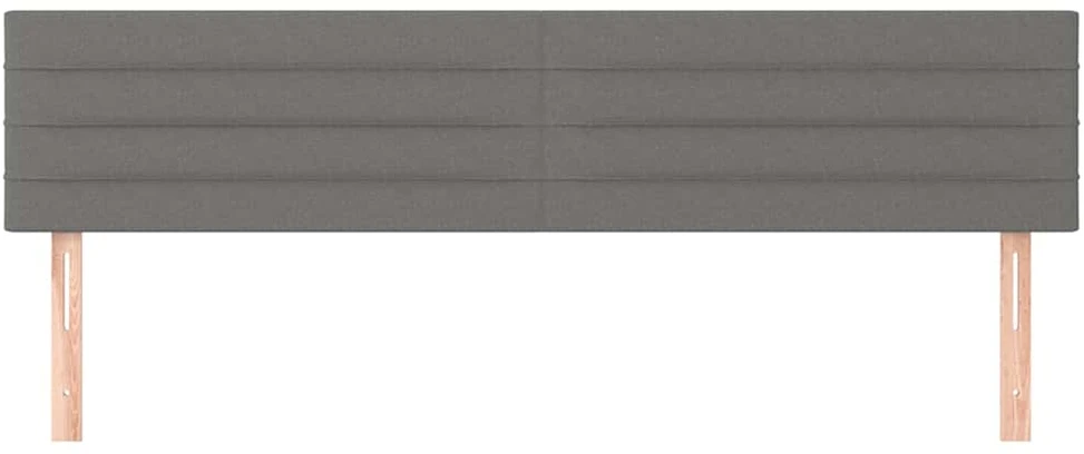 Galvūgalis, 2vnt.,tamsiai pilkos spalvos,90x5x78/88cm, audinys