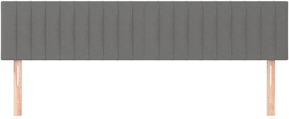 Galvūgalis, 2vnt.,tamsiai pilkos spalvos,100x5x78/88cm, audinys