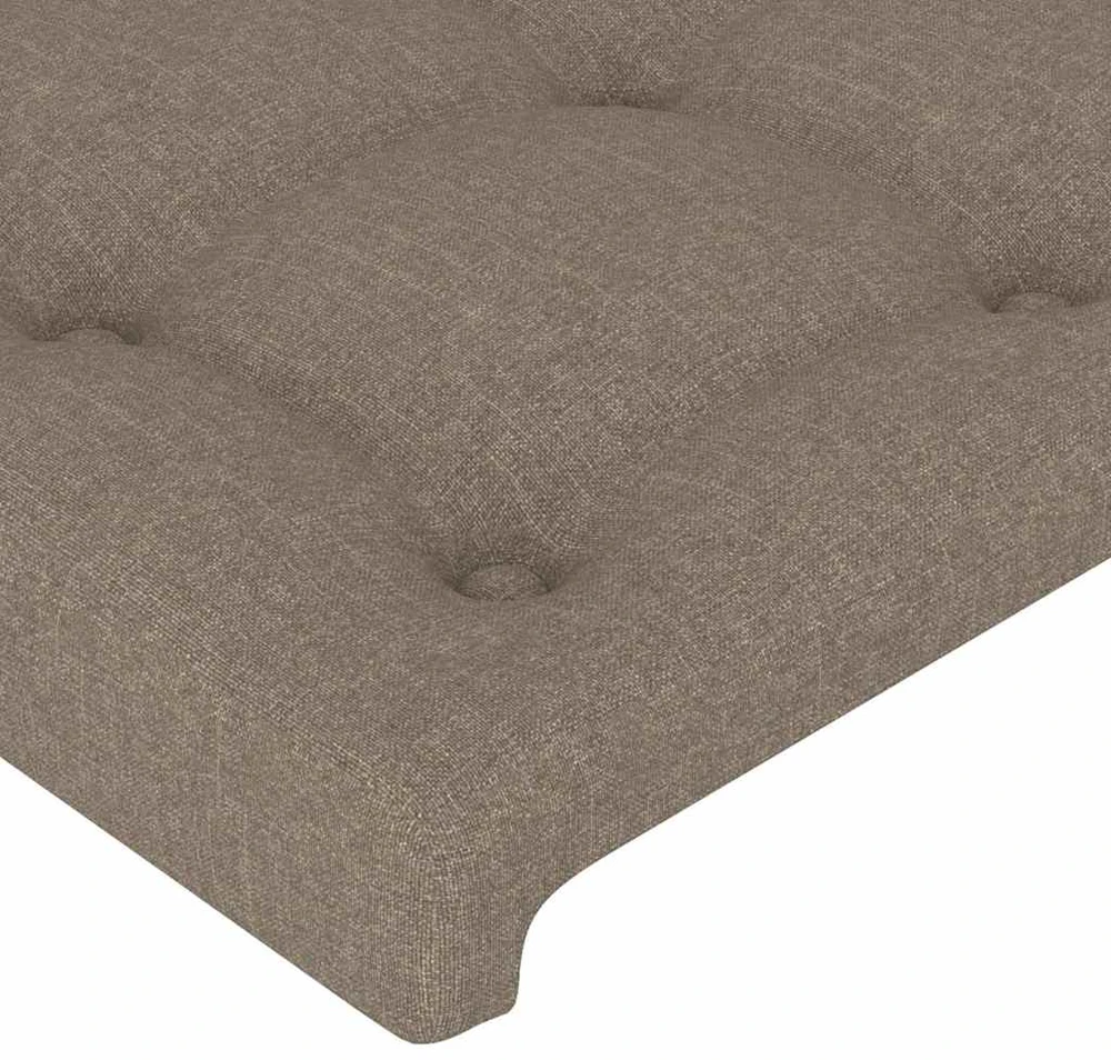 Galvūgaliai, 2vnt., taupe spalvos, 72x5x78/88cm, audinys