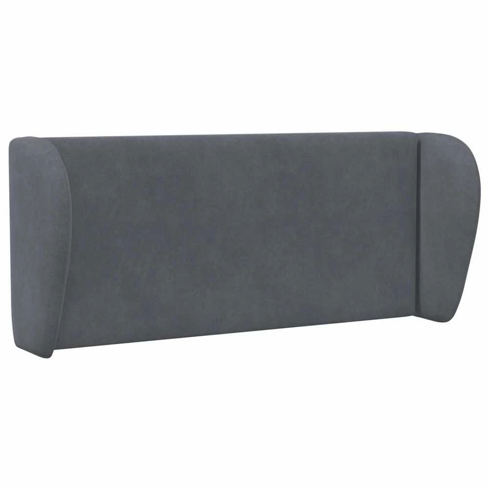 Galvūgalio ausis Blanki pilka 40 x 23 x 6 cm Aksomas