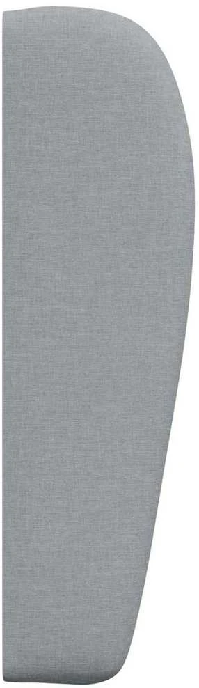 Galvūgalio ausis Šviesiai pilka 80 x 23 x 6 cm audinys