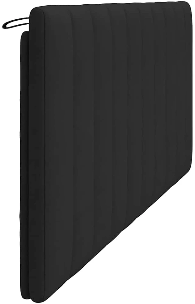 Galvūgalio pagalvėlė, juodos spalvos, 200cm, aksomas