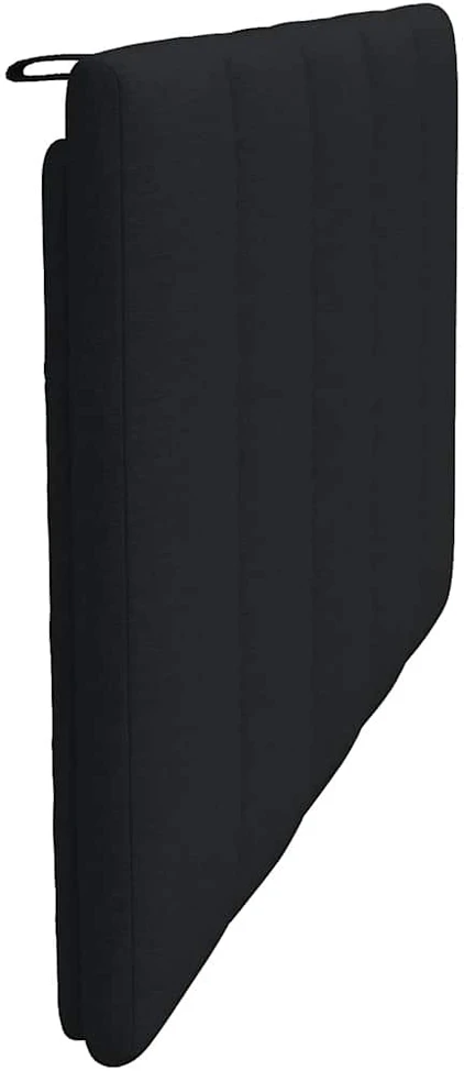 Lova Galvūgalio pagalvėlė, Hanko, juodos spalvos, 100 cm, audinys