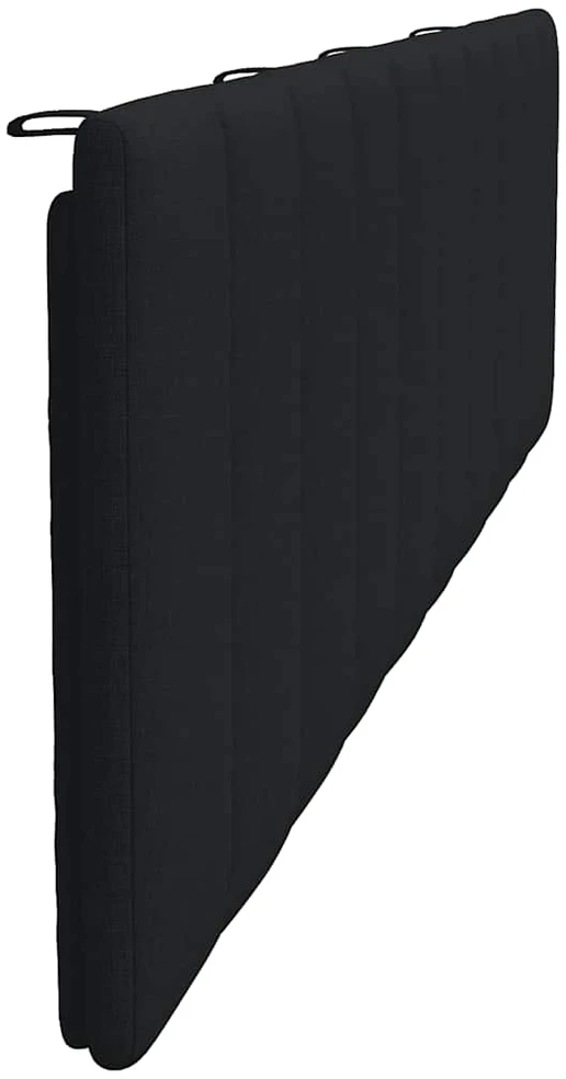 Galvūgalio pagalvėlė, juodos spalvos, 200cm, audinys