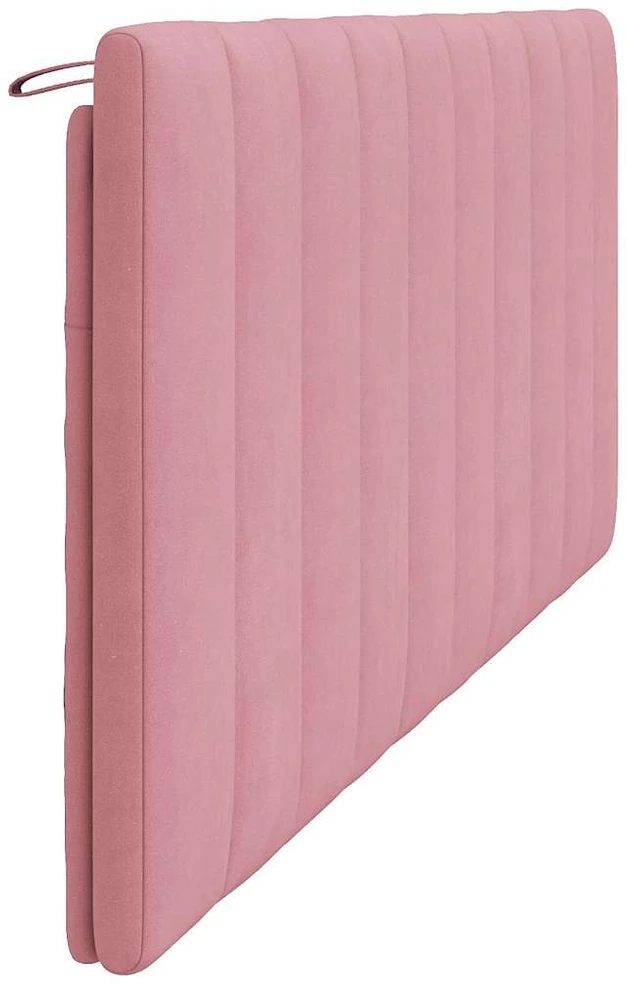 Galvūgalio pagalvėlė, Hanko, rožinės spalvos, 200cm, aksomas