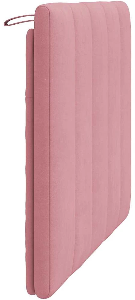 Galvūgalio pagalvėlė, Hanko, rožinės spalvos, 100cm, aksomas