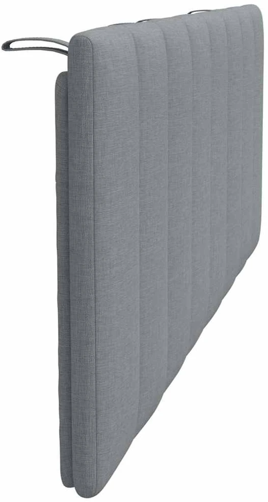 Galvūgalio pagalvėlė, Hanko, šviesiai pilkos spalvos, 140cm, audinys