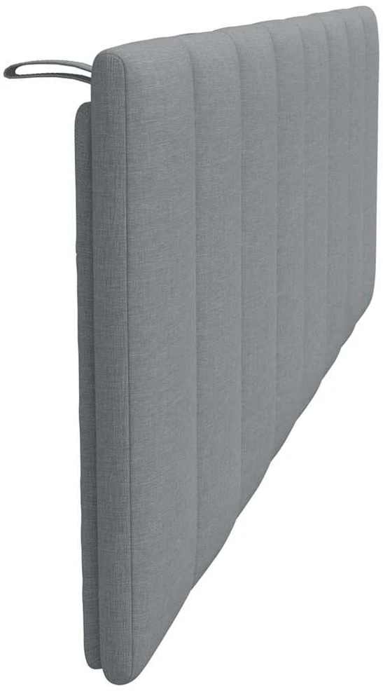Lova Galvūgalio pagalvėlė, Hanko, šviesiai pilkos spalvos, 160cm, audinys