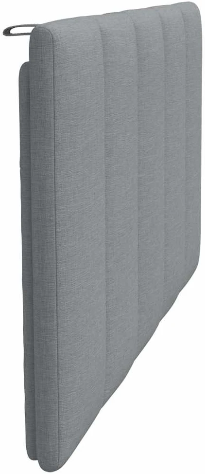 Lova Galvūgalio pagalvėlė, Hanko, šviesiai pilkos spalvos, 100 cm, audinys