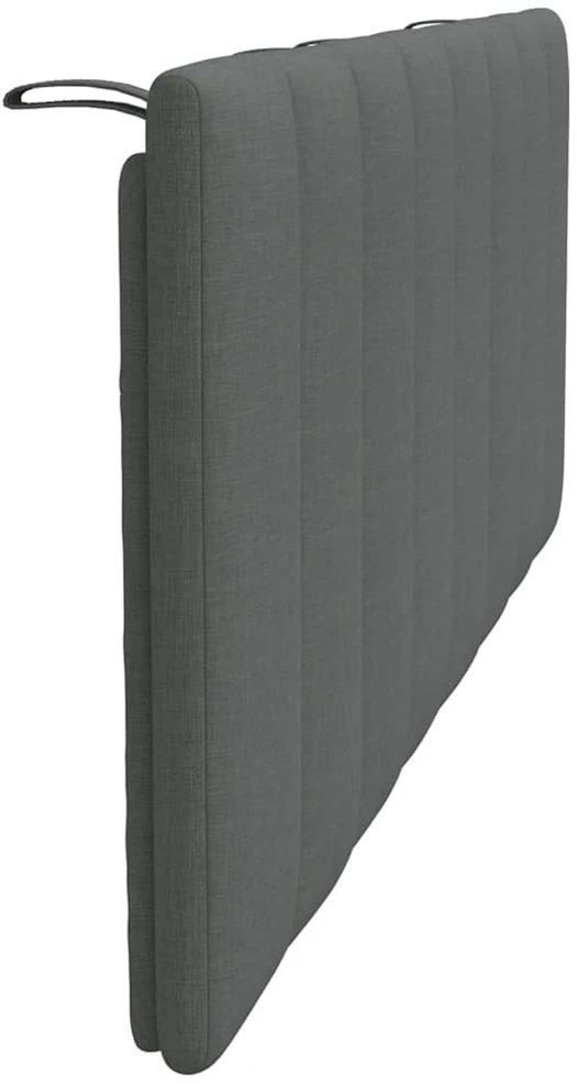 Galvūgalio pagalvėlė, Hanko, tamsiai pilkos spalvos, 140cm, audinys