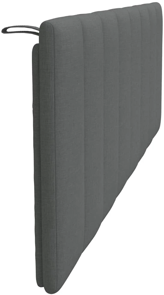 Galvūgalio pagalvėlė, Hanko, tamsiai pilkos spalvos, 160cm, audinys