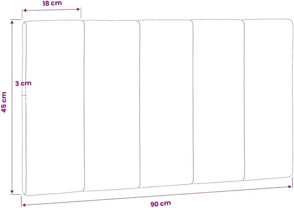 Galvūgalio pagalvėlė, tamsiai žalios spalvos, 90cm, aksomas