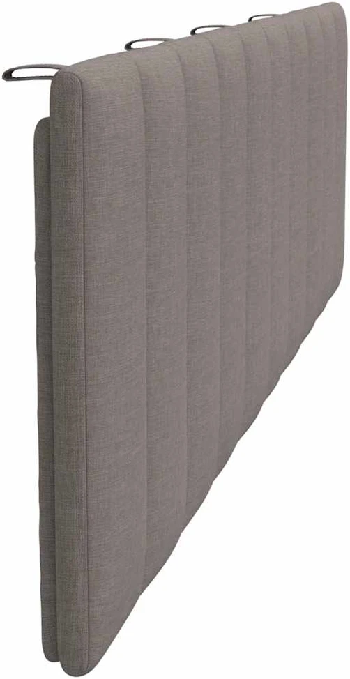 Galvūgalio pagalvėlė, taupe spalvos, 180cm, audinys