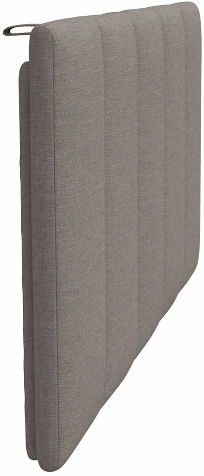 Lova Galvūgalio pagalvėlė, Hanko, taupe spalvos, 100 cm, audinys