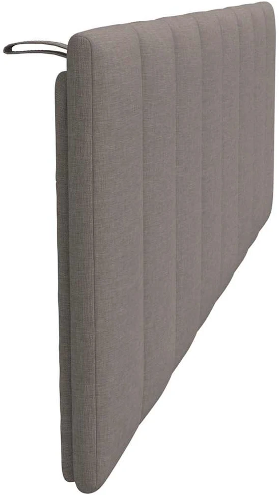 Galvūgalio pagalvėlė, Hanko, taupe spalvos, 160cm, audinys