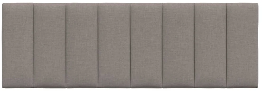 Galvūgalio pagalvėlė, Hanko, taupe spalvos, 120cm, audinys