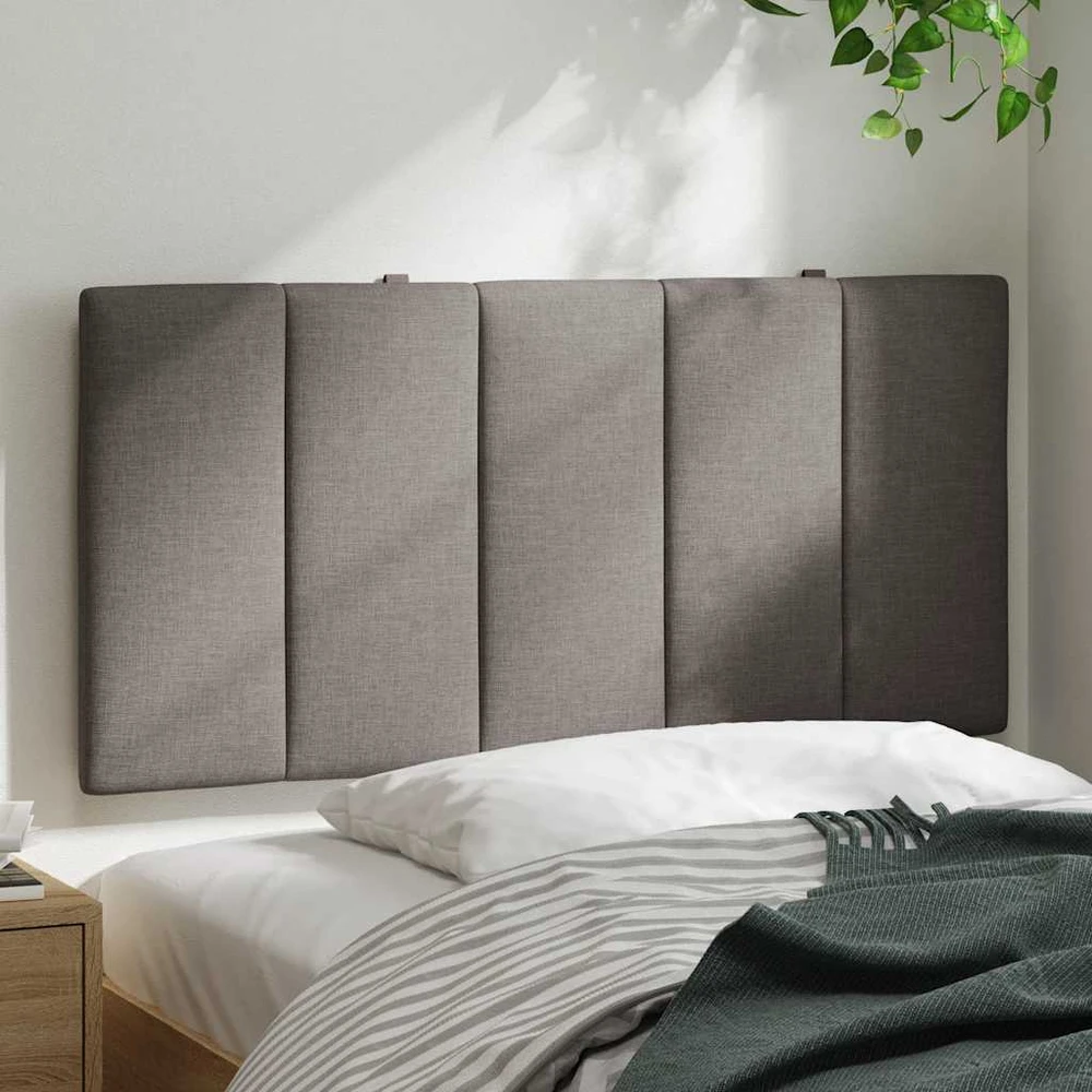 Lova Galvūgalio pagalvėlė, Hanko, taupe spalvos, 100 cm, audinys